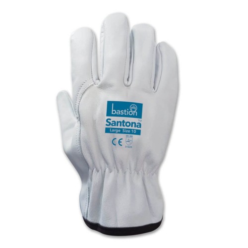 Santona Cow Grain Natural Leather Riggers Gloves