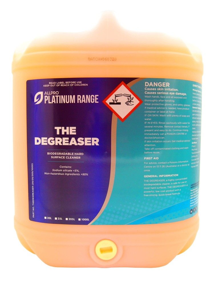 The Degreaser Water Based Degreaser 1000 Litre IBC