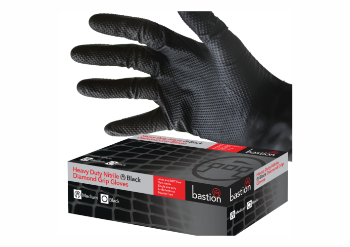 Black Nitrile Gloves: Premium or Diamond Grip?